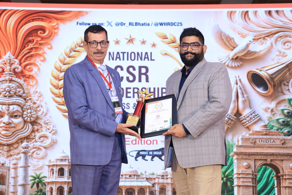 Sustainability Champion of the Year – 13th National CSR Awards